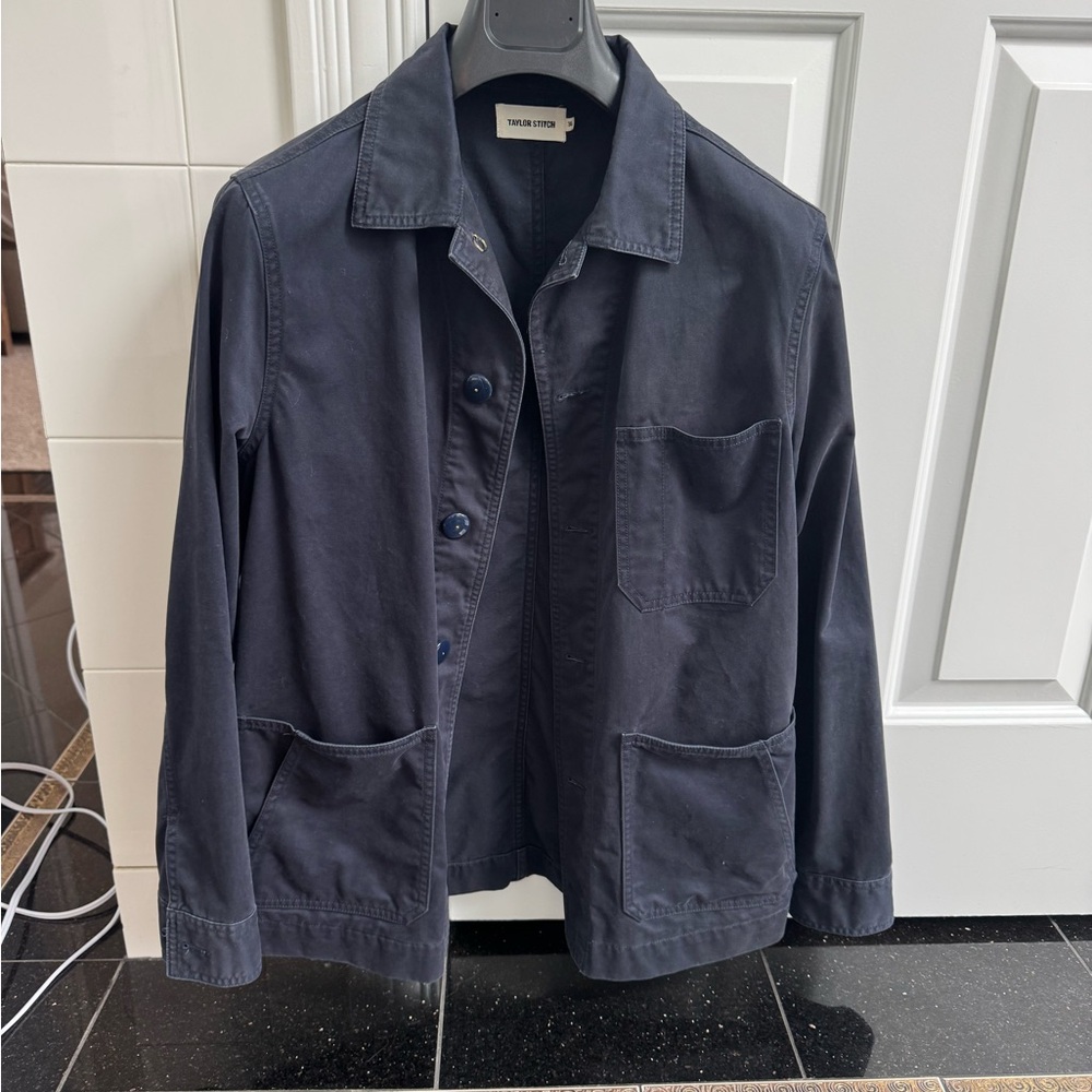 Taylor Stitch Navy Ojai Jacket Size 36
